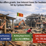 Sri Lanka Launches Grants and Low-Interest Loans to Support Cyclone Ditwah-Affected Businesses