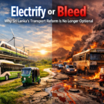 Electrify or Bleed: Why Sri Lanka’s Transport Reform Is No Longer Optional