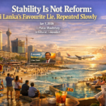 Stability Is Not Reform: Sri Lanka’s Favourite Lie, Repeated Slowly