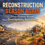 Reconstruction Season Again: When Disasters Become Development Narratives