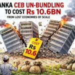 Sri Lanka’s CEB Unbundling to Incur Rs10.6 Billion Due to Lost Economies of Scale