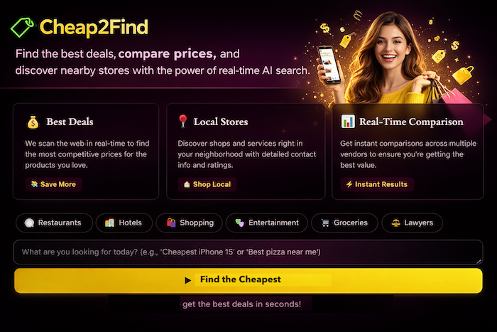 Cheap2Find Joins AI Mart, Bringing AI-Driven Price and Services