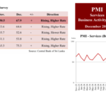 Sri Lanka’s Service Sector Sees December 2025 Growth, Boosted by Wholesale and Retail Trade: PMI Analysis