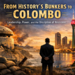 From History’s Bunkers to Colombo: Leadership, Power, and the Discipline of Restraint