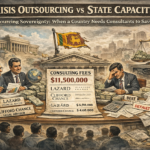 Crisis Outsourcing vs State Capacity