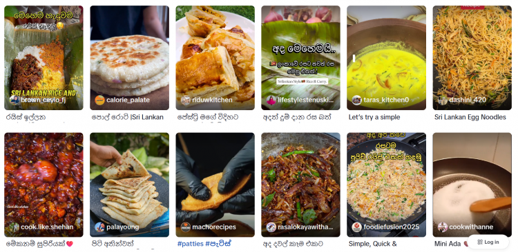 From Kevum to Keto: Sri Lankans Turn to TikTok for Daily Culinary Inspiration
