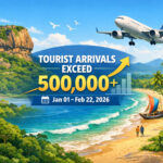 Tourist Arrivals Surpass 500,000 Mark in Early 2026