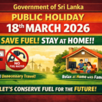 Sri Lanka Announces Public Holiday on Wednesday, Suspends Government Events