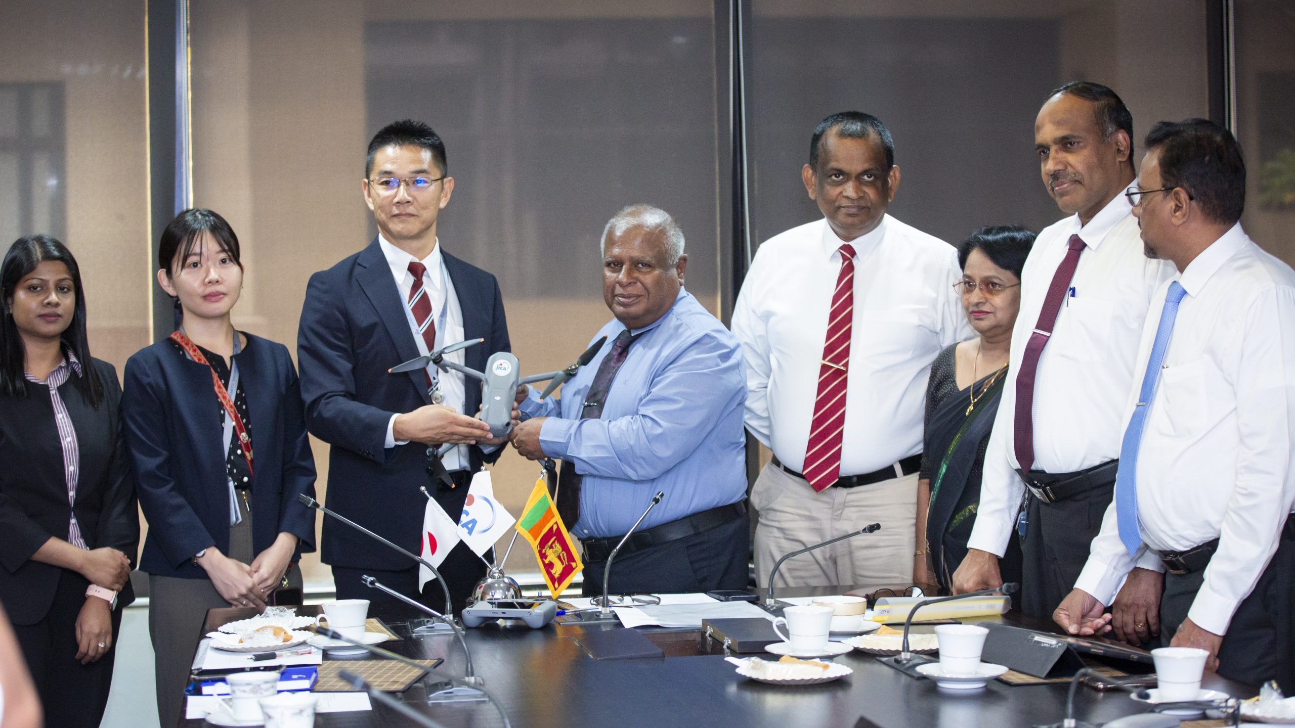 JICA Provides Drones to Sri Lanka’s RDA for Enhanced Landslide Prevention Efforts