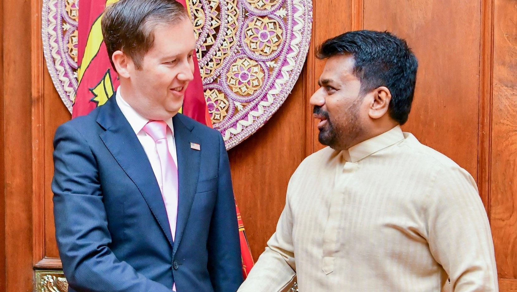 US Envoy Engages in Talks with Sri Lankan President