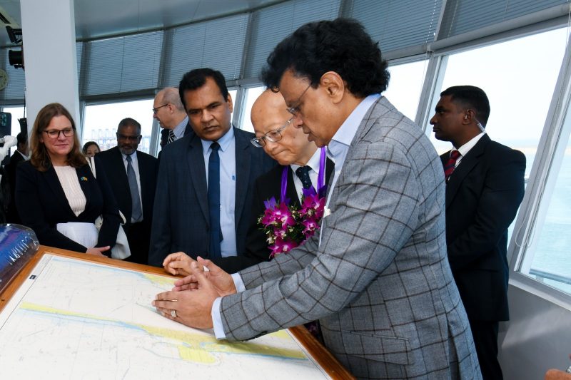 ADB Delegation Visits Colombo Port to Review Development Projects and Operations